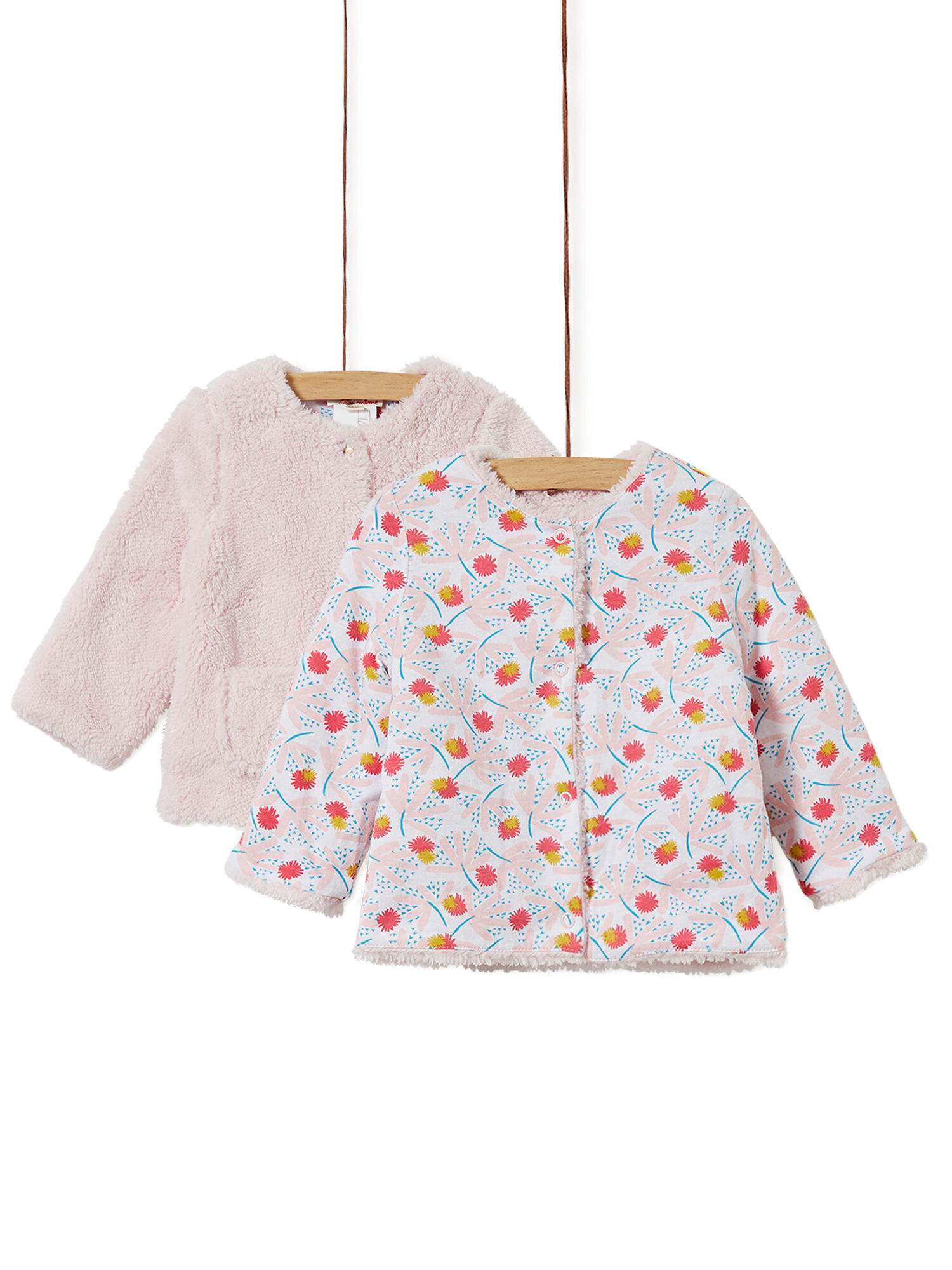 Gilet rose fille deals